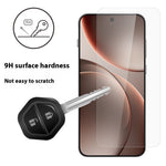 ITIETIE 2 stk. hærdet glas til Oppo Find X9 5G med silketryk, 0,25 mm, høj aluminiumsramme, fuld lim, ikke fuld dækning