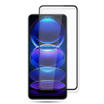 AMORUS For Xiaomi Redmi Note 12 Pro+ 5G Anti-explosion HD Silk Printing Full Glue Tempered Glass Secondary Hardening Full Screen Protector Film