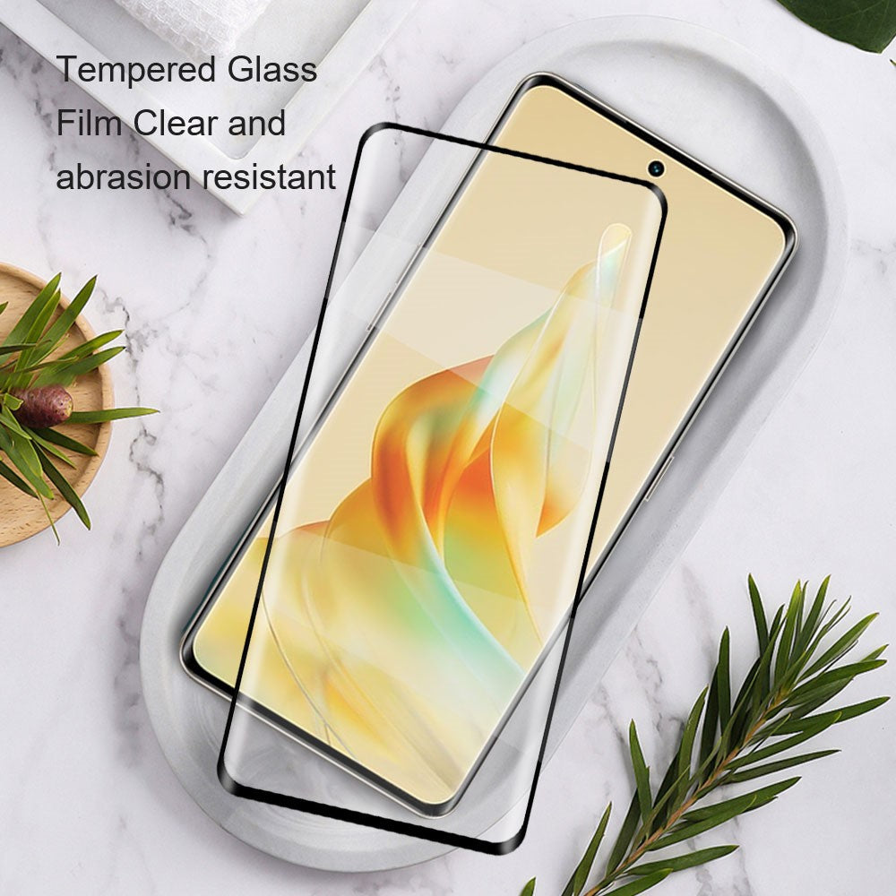 AMORUS För Oppo Reno15 F 5G / Reno14 F 5G / Reno13 5G (Global) Helskärmsskydd Anti-splitter Helklistrad Härdat Glasfilm