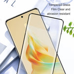 AMORUS 2 stk. fuldskærmsbeskyttelse til Oppo Reno15 F 5G / Reno14 F 5G / Reno13 5G (Global), splintfri hærdet glasfilm med fuld klæbeflade