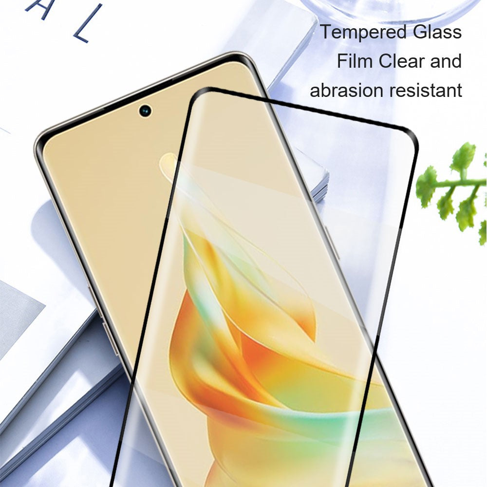 AMORUS 2 stk. fuldskærmsbeskyttelse til Oppo Reno15 F 5G / Reno14 F 5G / Reno13 5G (Global), splintfri hærdet glasfilm med fuld klæbeflade