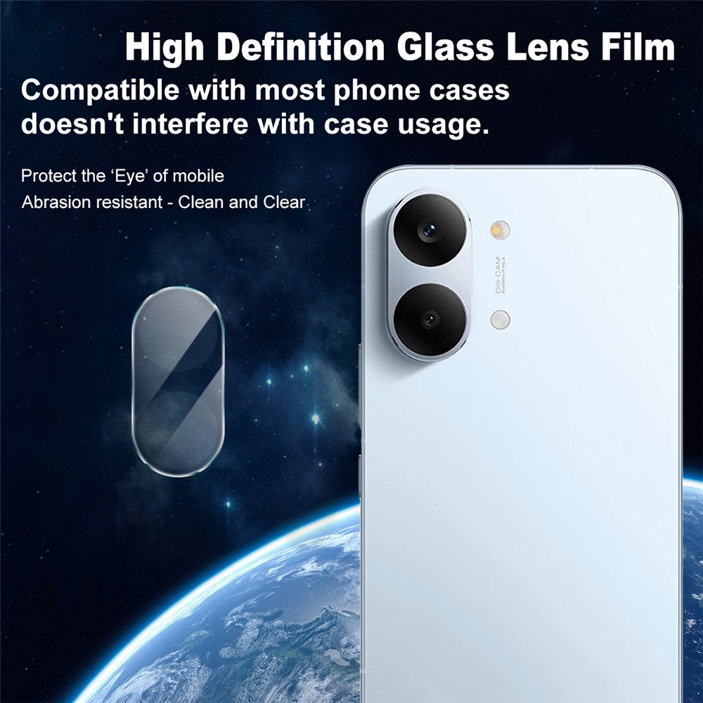 IMAK For Xiaomi Redmi Turbo 5 Max 5G / Poco X8 Pro Max 5G Camera Lens Protector Slim Tempered Glass Full Coverage Lens Film