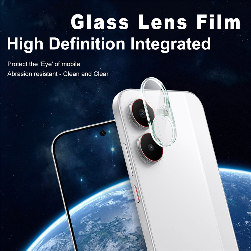 IMAK For Xiaomi Redmi Turbo 5 5G / Poco X8 Pro 5G Tempered Glass Full Cover Camera Lens Protector + Acrylic Lens Cap