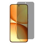 For Xiaomi Poco X8 Pro Max 5G / Redmi Turbo 5 Max 5G 2.5D Arc Edge Anti Spy Full Screen Protector High Aluminium-silicon Glass Film (Fingerprint Unlock)