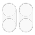 2Pcs For Xiaomi Poco X8 Pro 5G / Redmi Turbo 5 5G Full Coverage Camera Lens Protector 3D Arc Edge Anti-Scratch Tempered Glass Lens Film
