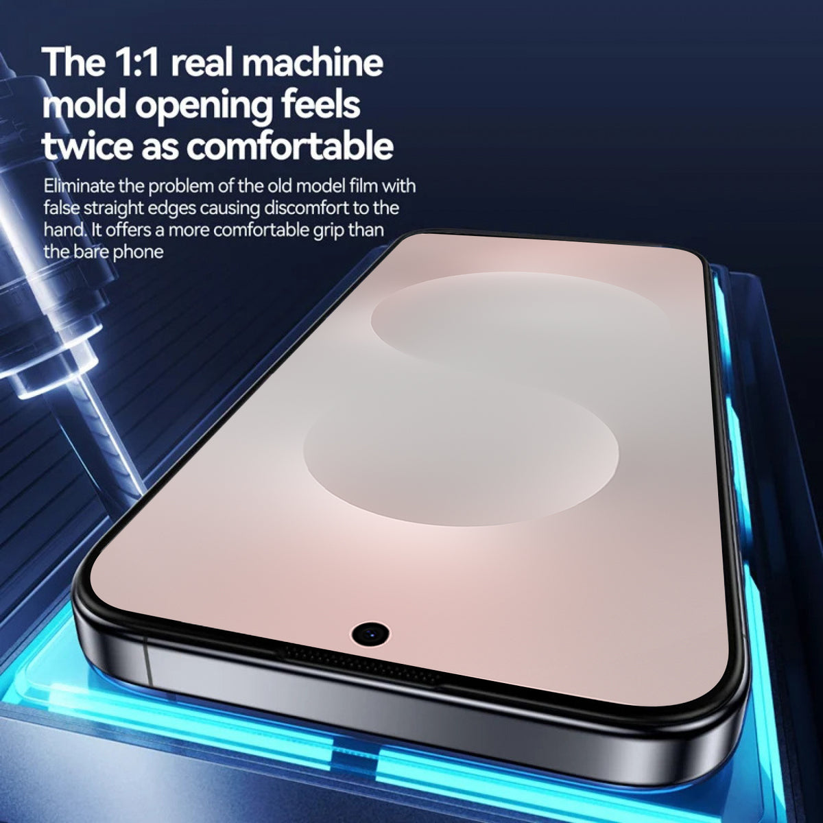 For Samsung Galaxy S25 3Pcs Full Screen Protector HD Clear 3D Arc Edge High Aluminium-silicon Glass Film with Dust-Free Installation Tool