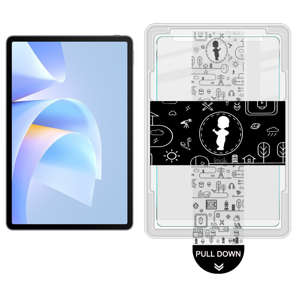 IMAK för Huawei MatePad 11.5 S (2024) (2025) / MatePad 11.5 S (2024) / Air 11.5 tum (2023) Härdat glas helskärmsskydd med dammfritt installationsverktyg