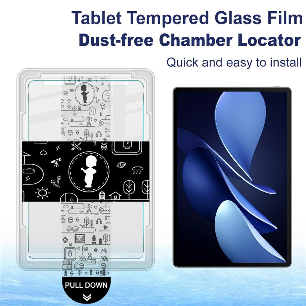 IMAK For Huawei MatePad Air (2024) / MatePad Air (2025)  /  MatePad 12 X Tempered Glass Full Screen Protector with Dust-free Installation Tool