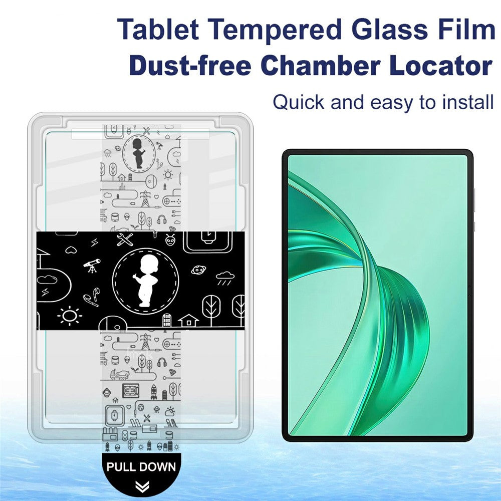 IMAK For Honor Pad X8b / Pad X8a / Pad X9 Hærdet Glas Fuld Skærmbeskytter med Støvfri Installationsværktøj