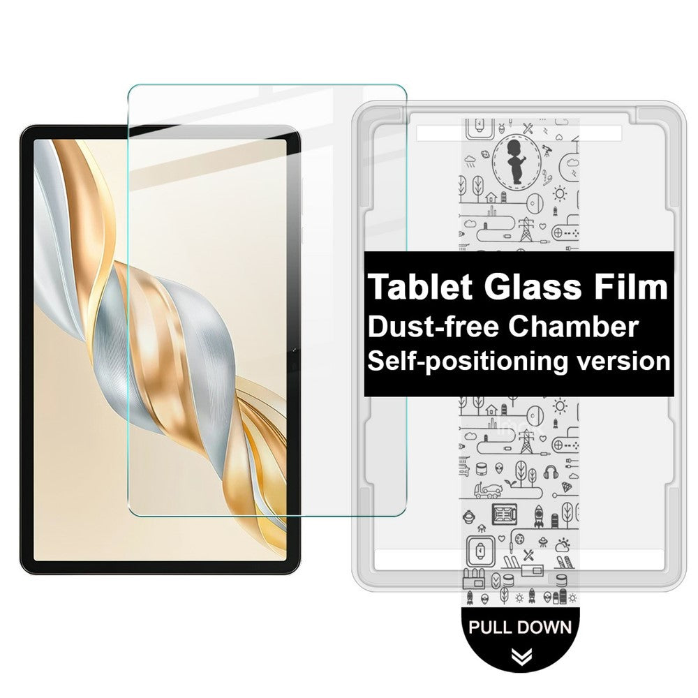 IMAK For Honor Pad X9a / Pad X8 Pro / Pad X9 Pro hærdet glas skærmbeskytter i fuld størrelse med støvfrit installationsværktøj