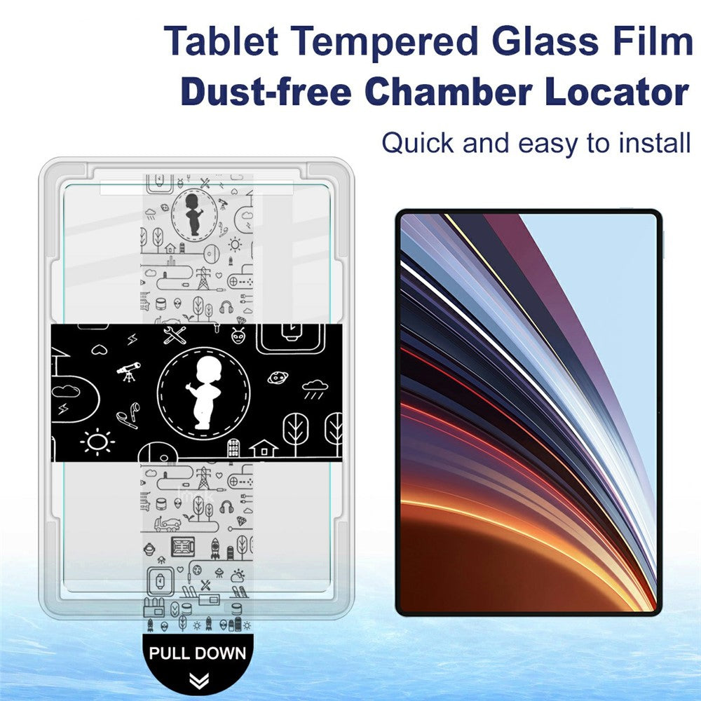 IMAK For Honor Pad GT Pro / MagicPad 2 12.3 Hærdet Glas Fuld Skærmbeskytter med Støvfrit Installationsværktøj