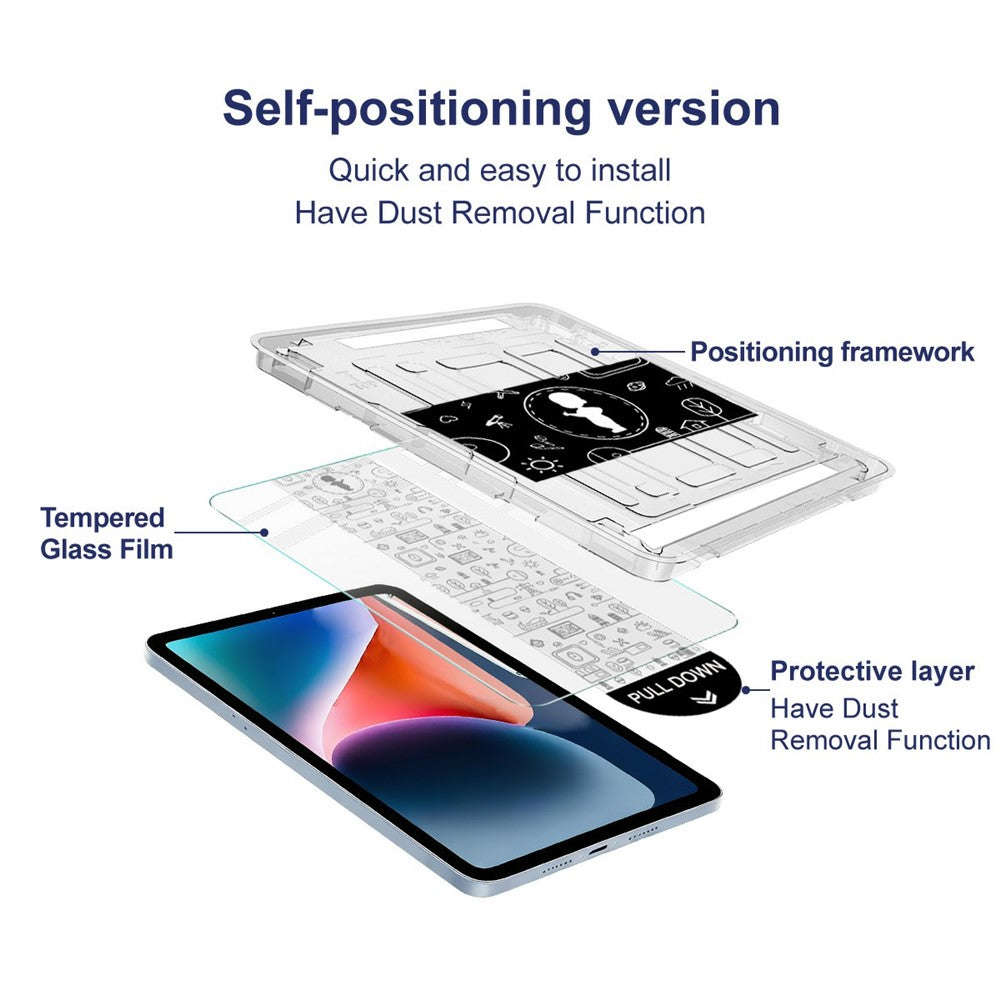 IMAK til Honor MagicPad3 13.3 / MagicPad 3 Pro 13.3 Hærdet Glas Fuld Skærmbeskytter med Støvfri Installationsværktøj