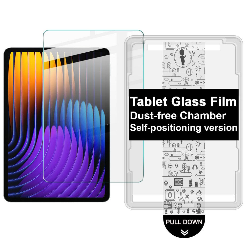 IMAK For Xiaomi Pad 7  /  Pad 7 Pro Tempered Glass Full Screen Protector with Dust-free Installation Tool