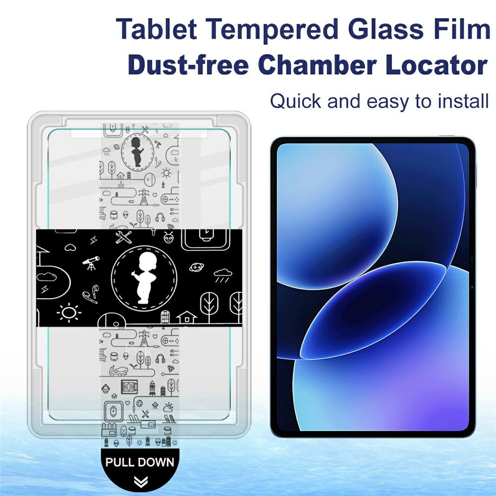 IMAK For Xiaomi Pad 8  /  Pad 8 Pro Tempered Glass Full Screen Protector with Dust-free Installation Tool