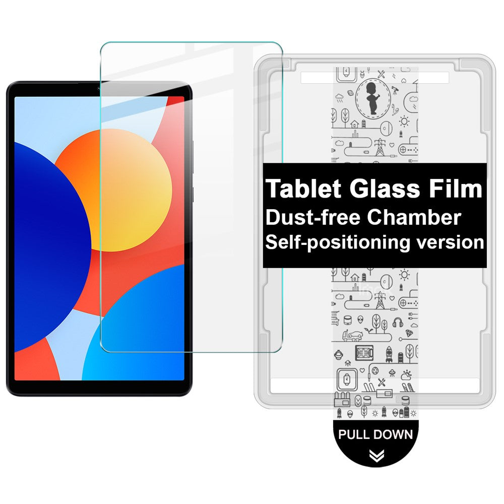 IMAK For Xiaomi Redmi Pad SE 4G 8.7 inch Tempered Glass Full Screen Protector with Dust-free Installation Tool
