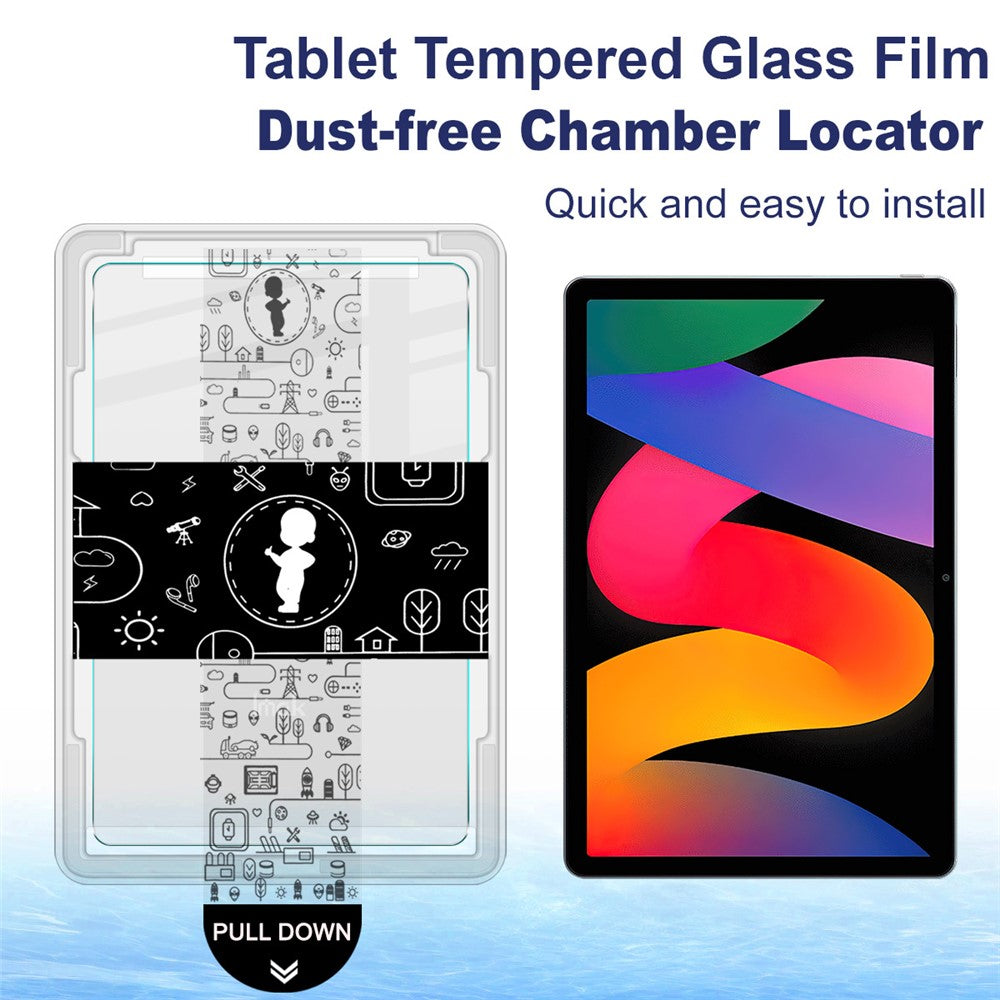 IMAK för Xiaomi Redmi Pad SE 11 tums härdat glasskärmskydd med dammfritt installationsverktyg