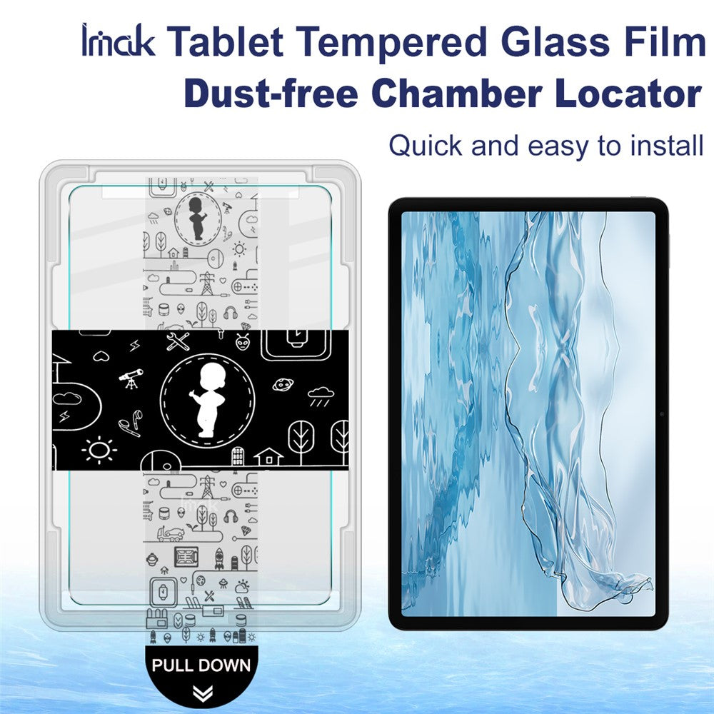 IMAK For Xiaomi Redmi Pad Pro  /  Poco Pad 4G  /  Pad Pro 5G Tempered Glass Full Screen Protector with Dust-free Installation Tool