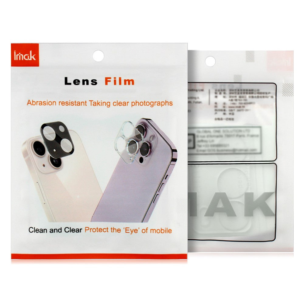 IMAK For Oppo Find N6 5G Camera Lens Protector Slim Tempered Glass Full Coverage Lens Film