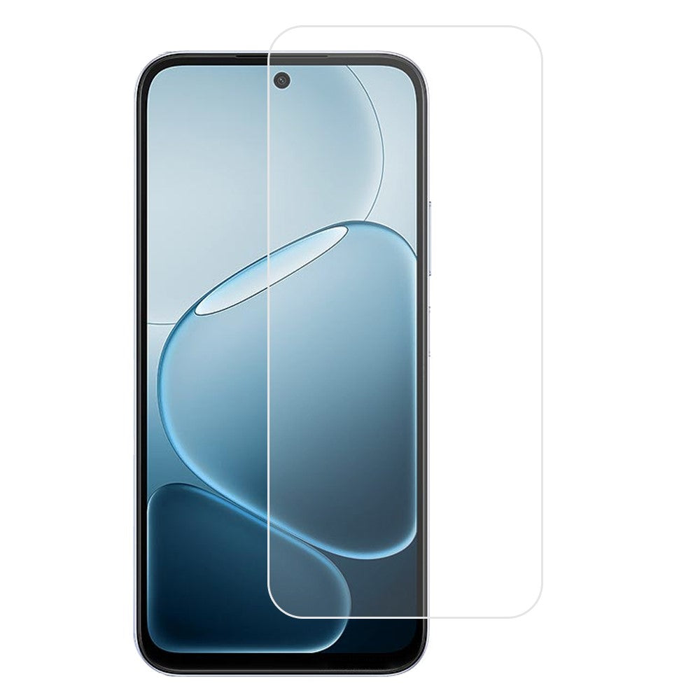Oppo K14x 5G skärmskydd 2.5D hög aluminium-kiselglasfilm elektropläterad beläggning (ej heltäckande)