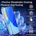 Huawei nova 15 Ultra 5G / Huawei nova 15 Pro 5G HD Helskärmsskydd Silkestryck Svart Kant Hög Aluminium-Silikon Glasfilm