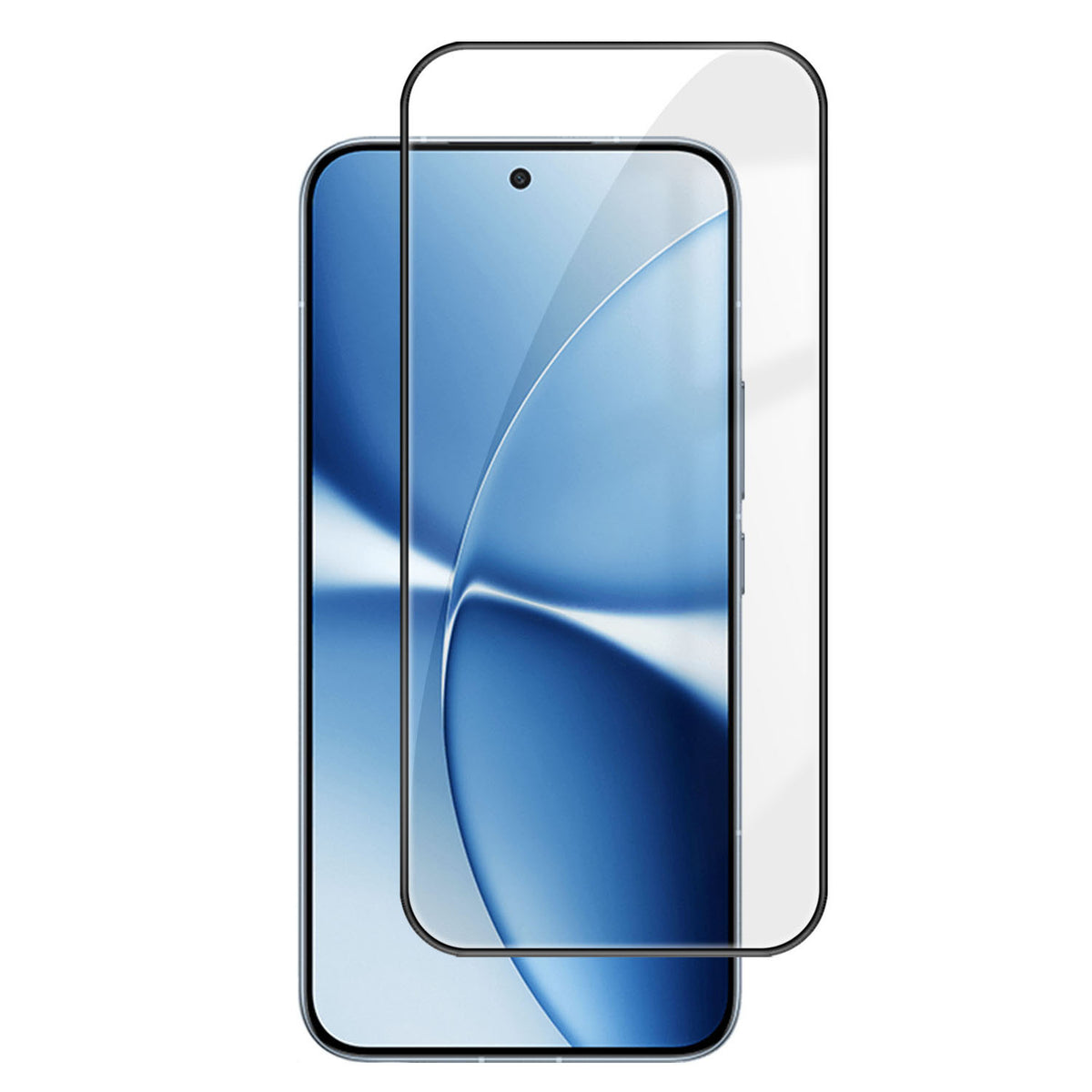 Xiaomi Redmi Turbo 5 Max 5G / Xiaomi Poco X8 Pro Max 5G HD Helskärmsskydd Silkestryck Svart Kant Hög Aluminium-Silikon Glasfilm