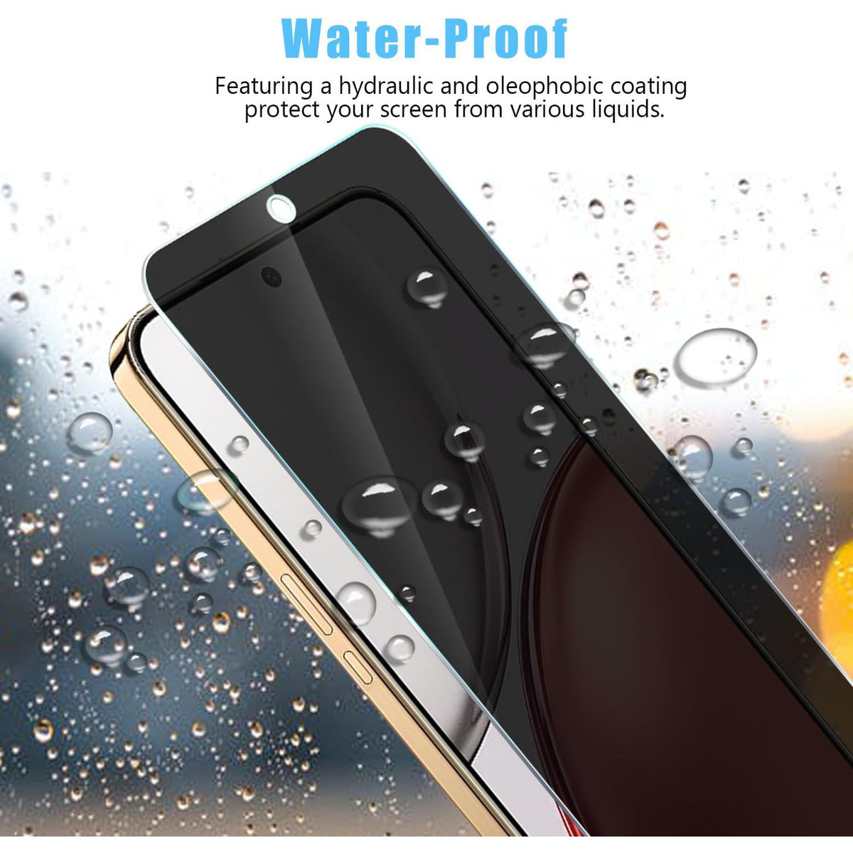 For Honor Magic8 Pro Air 5G Anti Spy Privacy Full Screen Protector Black Edge High Aluminium-silicon Glass Film
