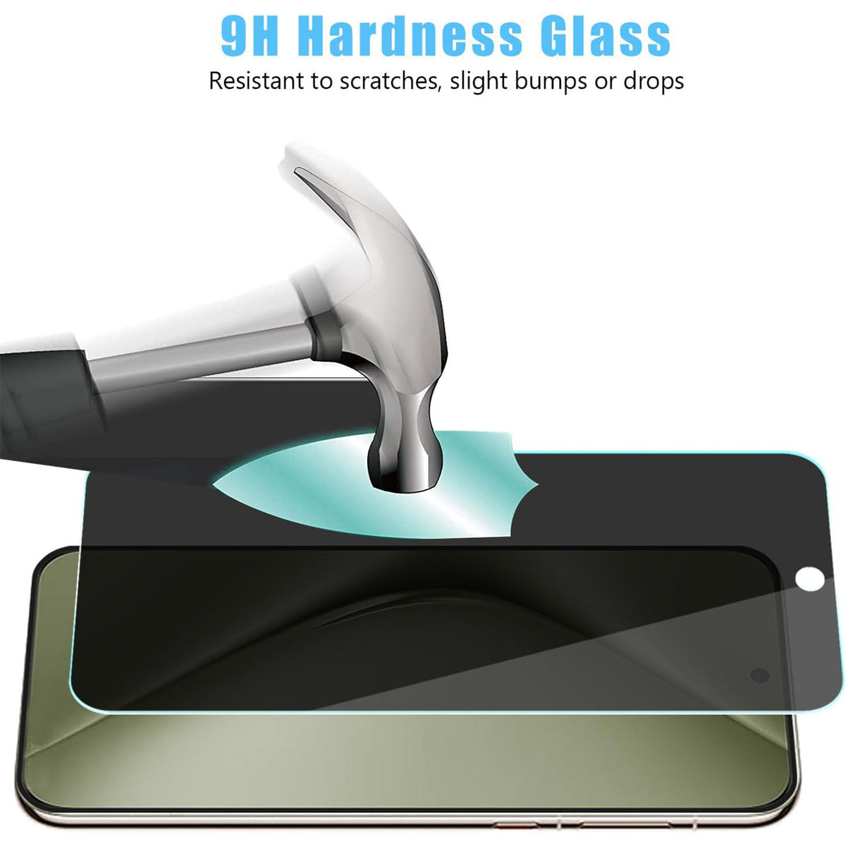 For Huawei nova 15 5G Anti Spy Privacy Full Screen Protector Black Edge High Aluminium-silicon Glass Film