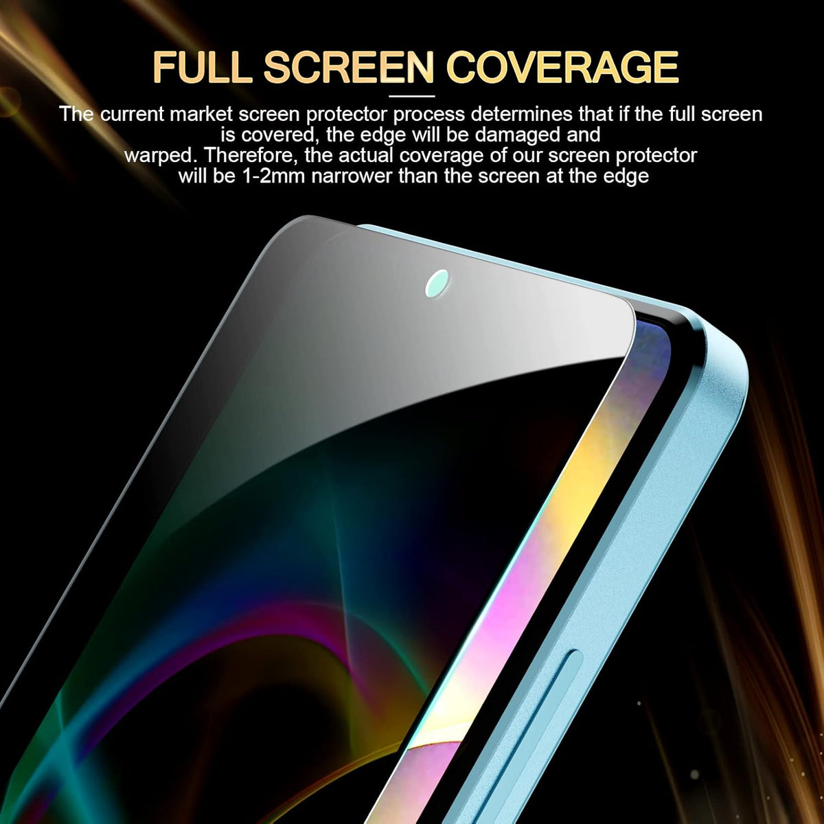 For Oppo Reno15 Pro Max 5G (Global) Anti Spy Privacy Full Screen Protector Black Edge High Aluminium-silicon Glass Film