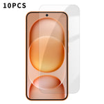 Honor Magic8 Pro Air 5G, 10 HD-skærmbeskyttere i anti-fingeraftryksbehandlet hærdet glas med højt aluminium-silicaindhold (ikke fuldt dækkende)