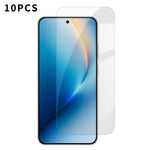 Honor Win RT 5G / Honor Win 5G 10 st. HD-skärmskydd i härdat glas med hög aluminium-kiselfilm, anti-fingeravtryck (ej heltäckande)