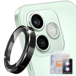 ENKAY HAT PRINCE For Honor 600 Lite 5G Camera Lens Protector Metal Ring Lens Film