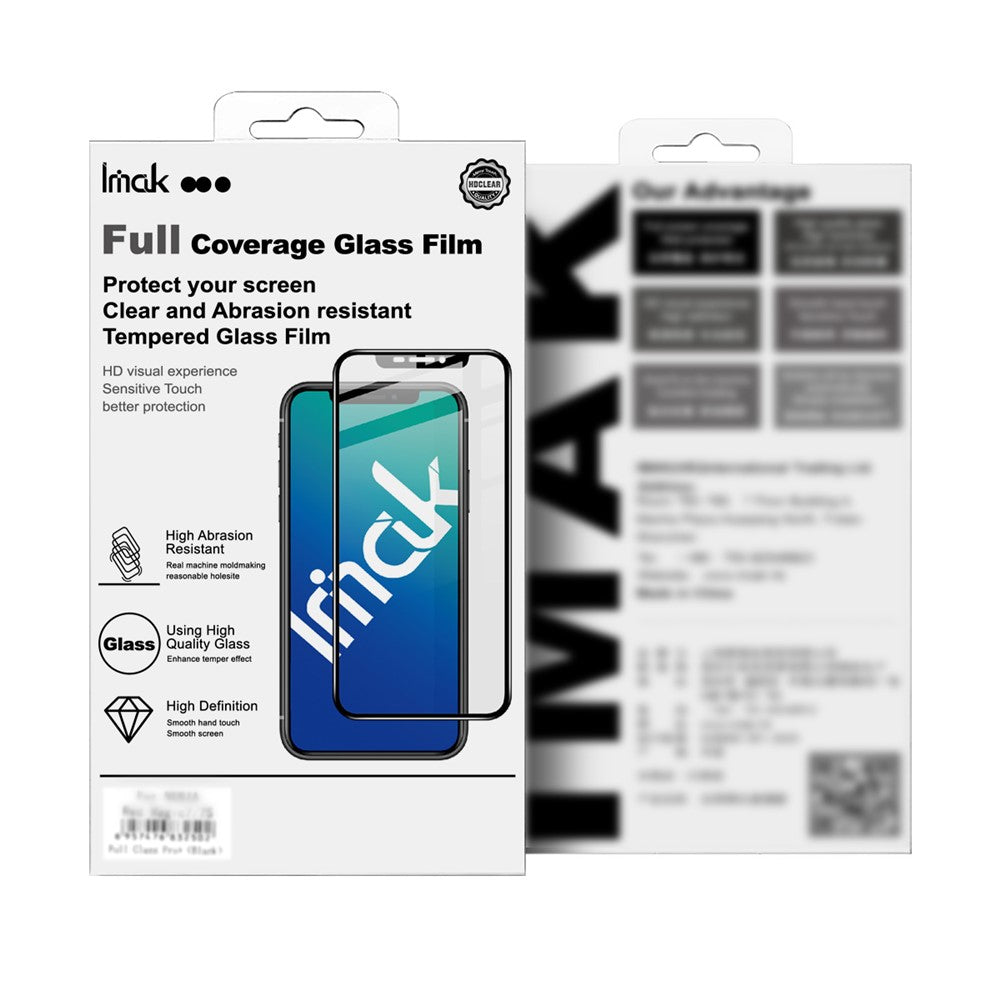 IMAK Pro+ Series For Honor X8d 4G Screen Protector Full Coverage Tempered Glass Film (Fingerprint Unlock)