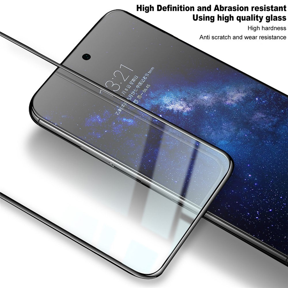 IMAK Pro+ Series For Honor X8d 4G Screen Protector Full Coverage Tempered Glass Film (Fingerprint Unlock)
