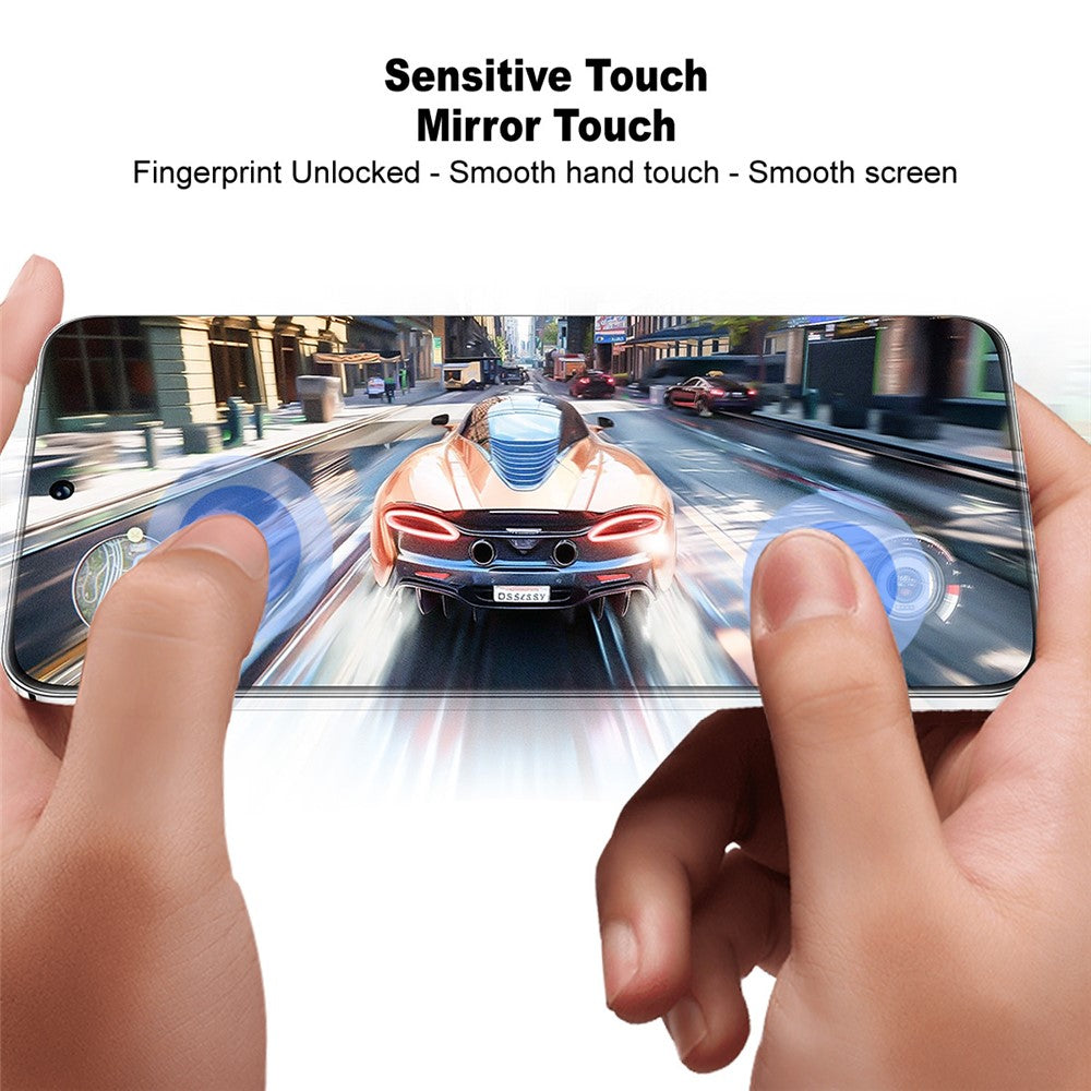 IMAK Pro+ Series For Honor X8d 4G Screen Protector Full Coverage Tempered Glass Film (Fingerprint Unlock)