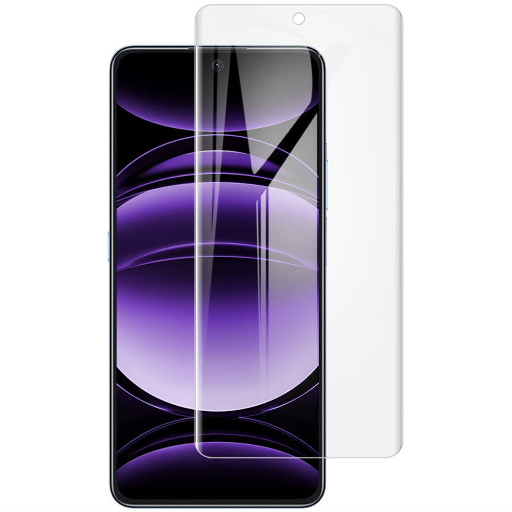 IMAK Hydrogel Film 4th For Honor X8d 4G Full Screen Protector Ultra Clear Full Glue Soft TPU Film (Fingerprint Unlock)