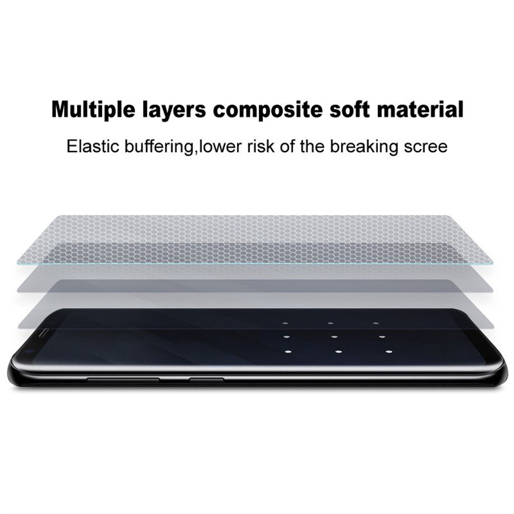 IMAK Hydrogel Film 4th For Honor X8d 4G Full Screen Protector Ultra Clear Full Glue Soft TPU Film (Fingerprint Unlock)