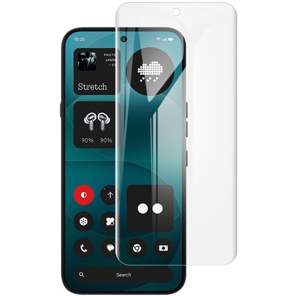 IMAK Hydrogel Film 4th For Nothing Phone (4a) Pro Full Screen Protector Ultra Clear Full Glue Soft TPU Film (Fingerprint Unlock)