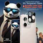 IMAK For Honor 600 Lite 5G Hærdet Glas Full Cover Linsefilm + Akrylhætte