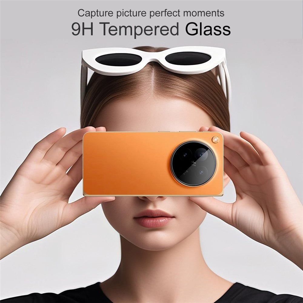 IMAK För Oppo Find N6 5G Kameralinsskydd Härdat Glas HD Klar Heltäckande Linsfilm