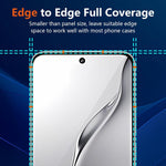 HD Full Screen Protector For Xiaomi Poco C85x 5G / Redmi A7 Pro 4G (171.56mm) / Redmi A7 Pro 5G Silk Printing Black Edge High Aluminium-silicon Glass Film