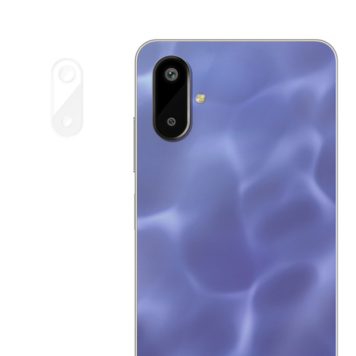 Samsung Galaxy F06 5G / Galaxy M06 5G Heltäckande Kameralinsskydd Högupplöst Anti-Fingeravtryck AR Härdat Glas Linsfilm