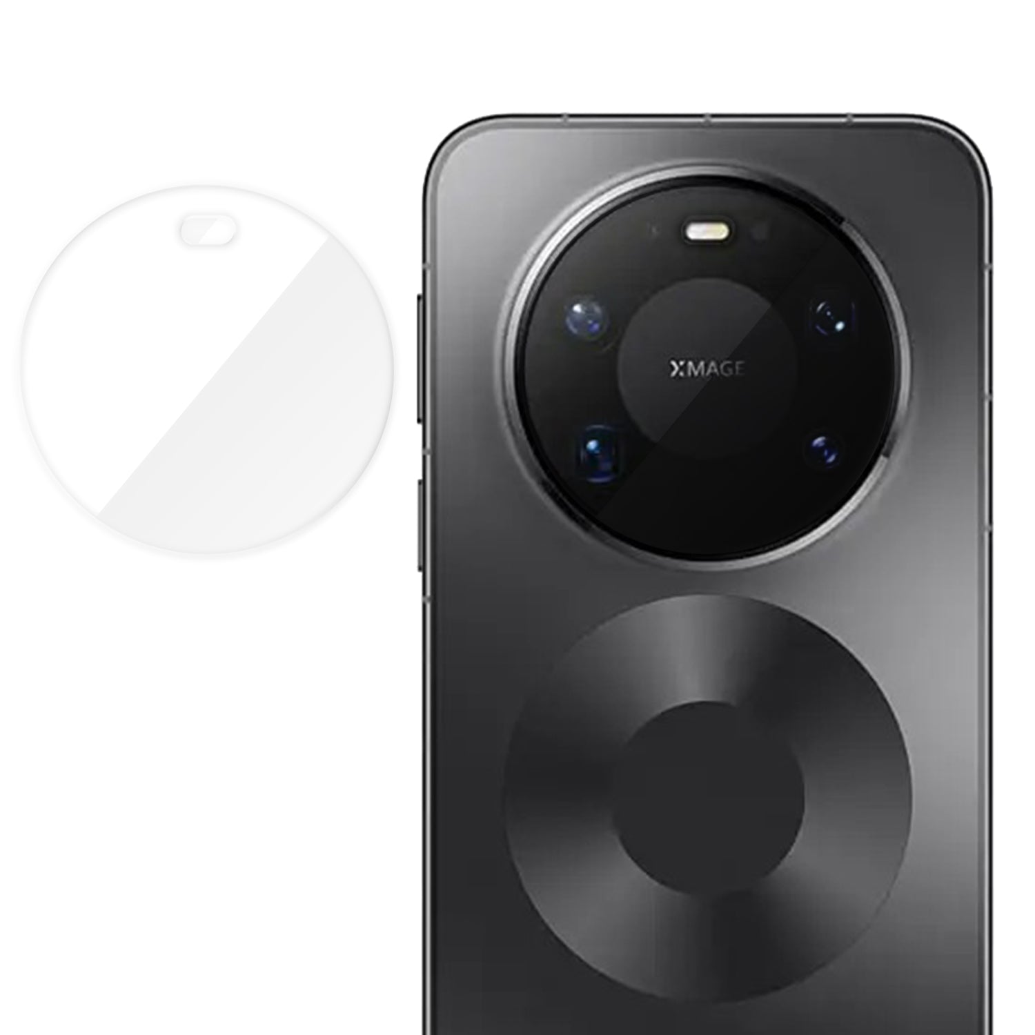 Huawei Mate 80 Pro Max Heltäckande Kameralinsskydd Högupplöst Anti-Fingeravtryck AR Härdat Glas Linsfilm
