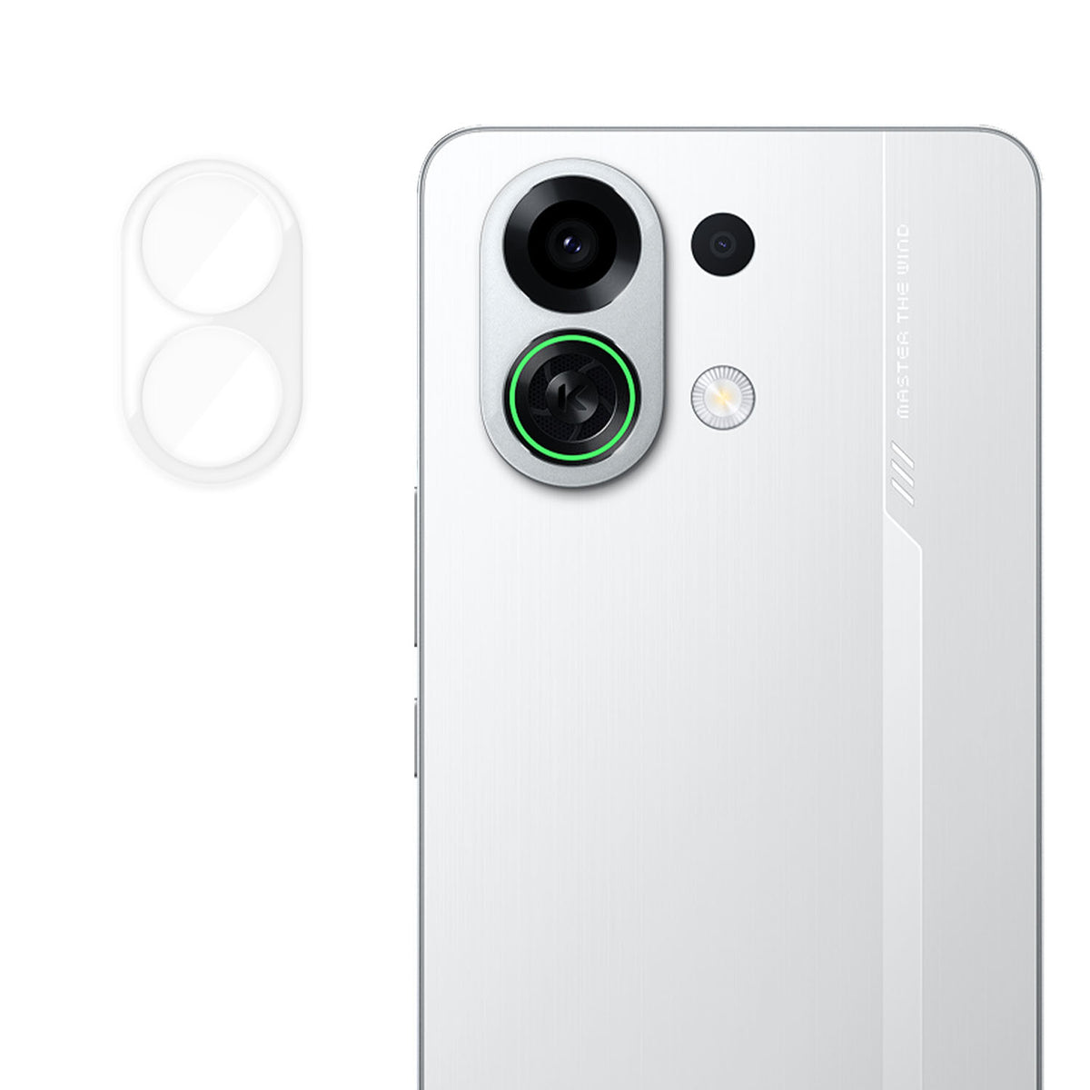 Oppo K13 Turbo 5G / Oppo K13 Turbo Pro 5G fuld kamerlinsebeskyttelse, højopløselig AR-hærdet glaslinsefilm, fingeraftryksafvisende