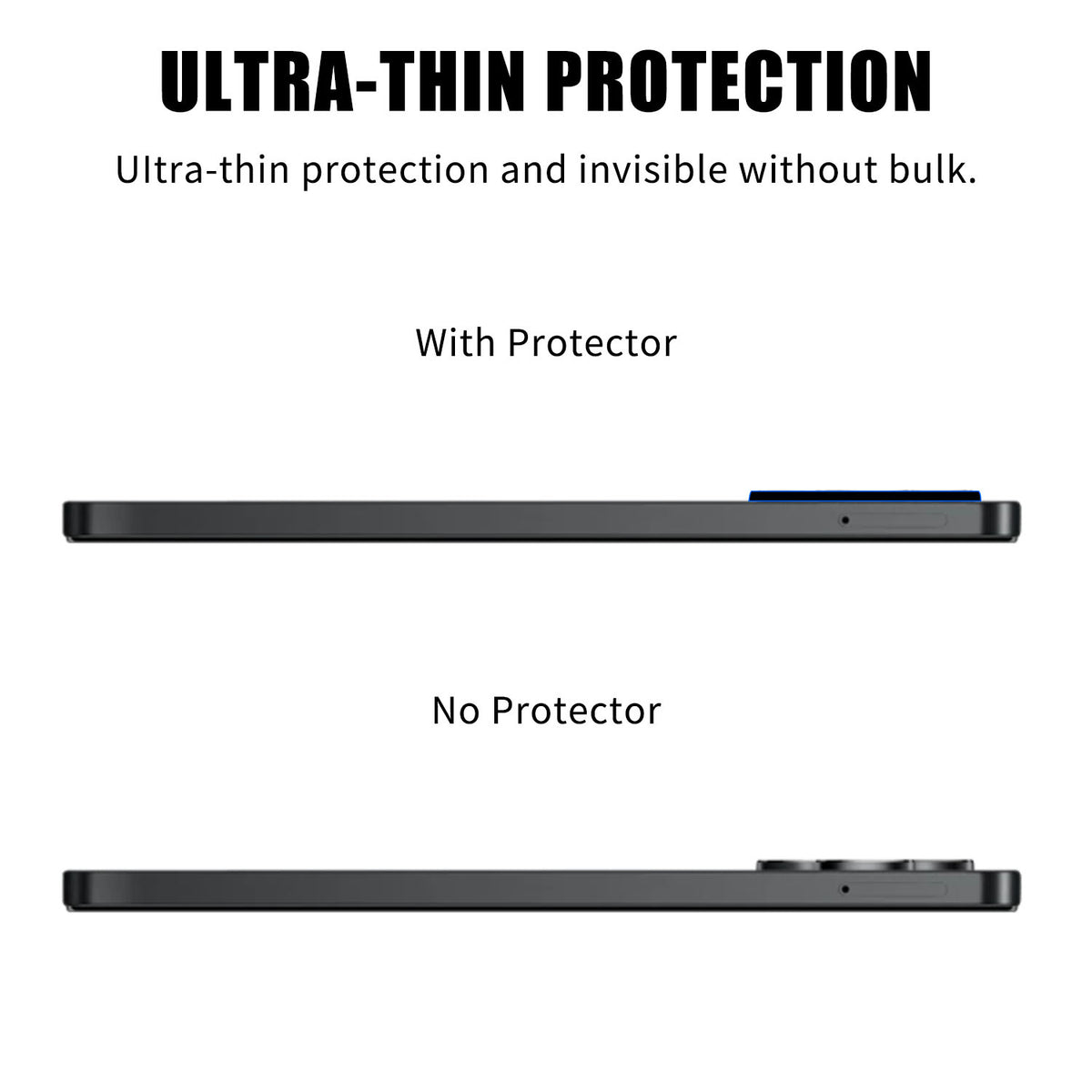 Honor X5c 4G / Honor X5c Plus 4G Heltäckande Kameralinsskydd Högupplöst Anti-Fingeravtryck AR Härdat Glas Linsfilm