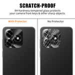 Honor X5c 4G / Honor X5c Plus 4G Heltäckande Kameralinsskydd Högupplöst Anti-Fingeravtryck AR Härdat Glas Linsfilm