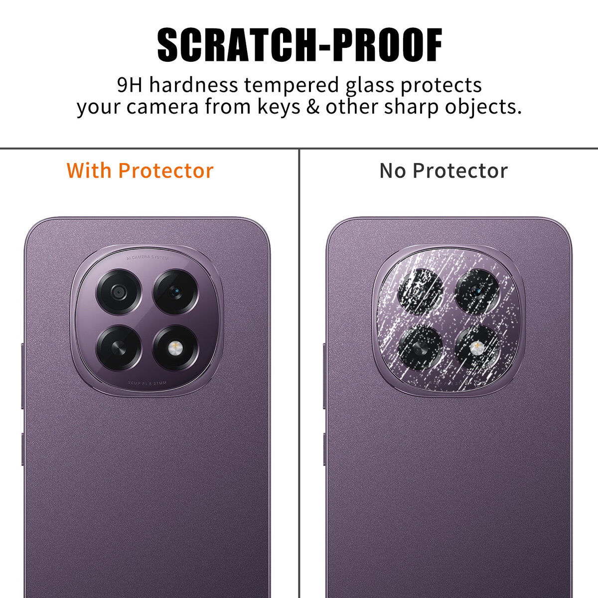 Oppo F29 5G fulddækkende kameralinsebeskyttelse, høj opløsning, anti-fingeraftryk, AR-hærdet glaslinsefilm