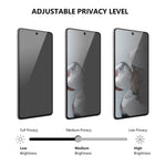 ENKAY HAT PRINCE 2 st/set helskärmsskydd för Xiaomi 12T 5G / 12T Pro 5G / Redmi K50 Ultra 5G, 28 graders anti-spionagekänslig pekskärm härdat glas helklisterfilm ultraklar