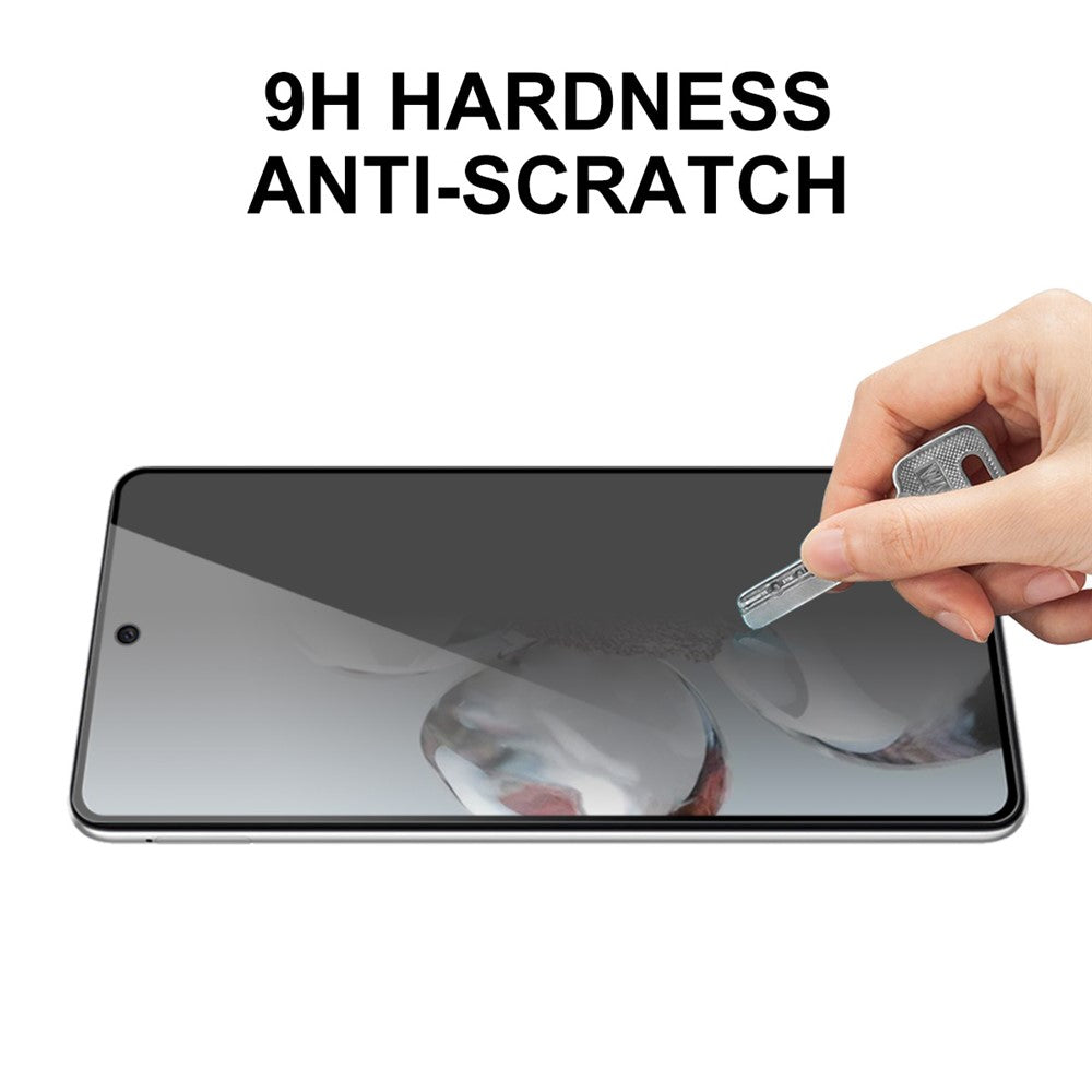 ENKAY HAT PRINCE 2Pcs / Set Full Screen Protector for Xiaomi 12T 5G / 12T Pro 5G / Redmi K50 Ultra 5G, 28 Degree Anti-spy Sensitive Touch Tempered Glass Full Glue Ultra Clear Film