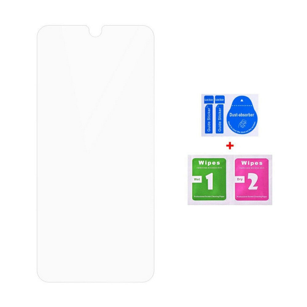 100Pcs Screen Film For Xiaomi Poco C85x 5G / C81 4G / C81 Pro 4G / Redmi A7 Pro 4G (171.56mm) / A7 Pro 5G Full Glue Tempered Glass Film (NOT Full Covering) (No Package, with Wipes Set, Dust-absorber, Guide Sticker)