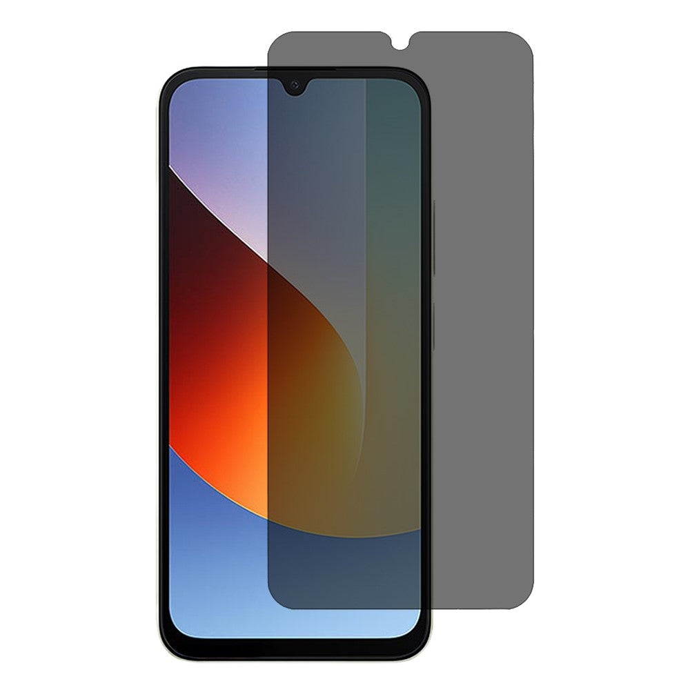 Helskärmsskydd för Xiaomi Poco C85x 5G / C81 4G / C81 Pro 4G / Redmi A7 Pro 4G (171,56 mm) / Redmi A7 Pro 5G 2.5D Arc Edge Anti-spionage Full Glue Hög aluminium-kisel glasfilm